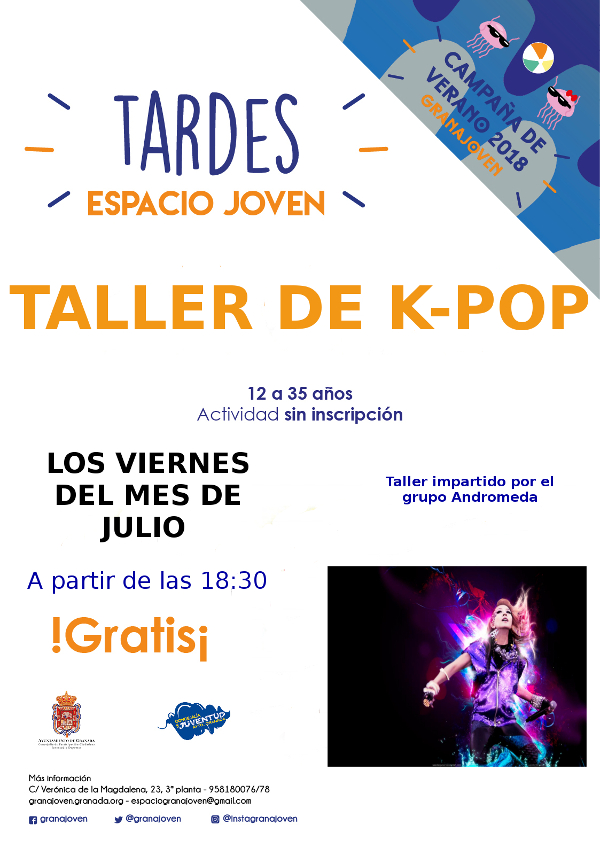 Tardes en el Espacio Joven: Taller de K-POP